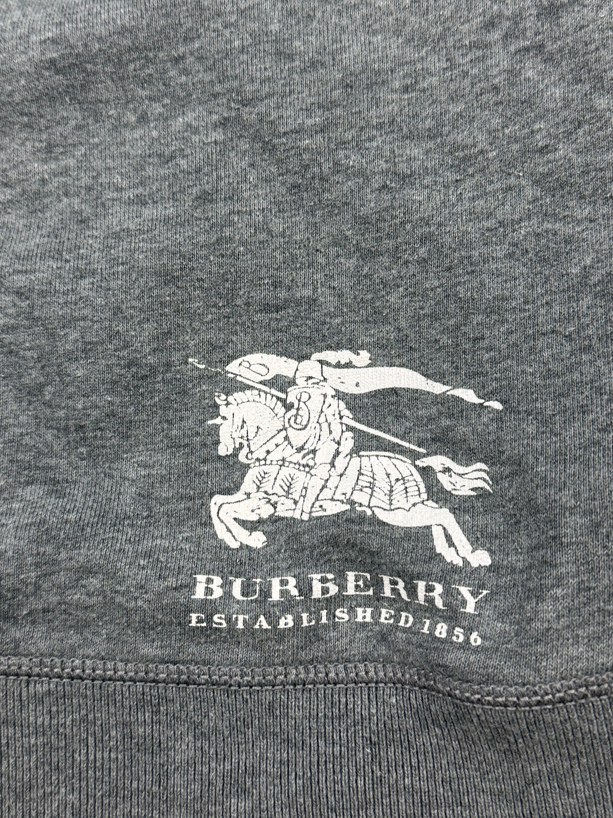 vintage Burberry sweatjacket {L}