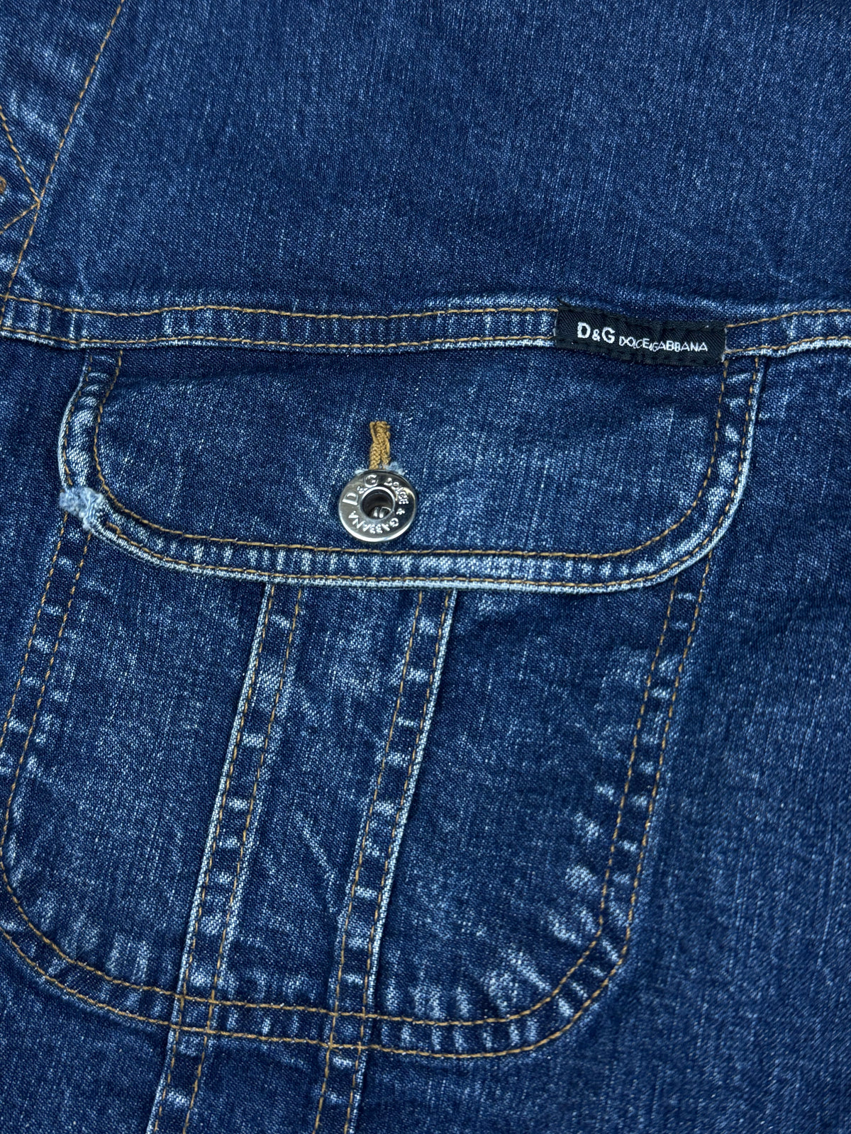 vintage Dolce & Gabbana jeansjacket {S}