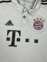 Carica l&#39;immagine nel visualizzatore di Gallery, white Adidas Fc Bayern Munich 2013-2014 away jersey {S}
