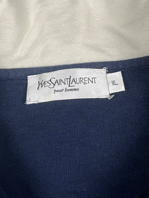 vintage YSL Yves Saint Laurent sweatjacket {XL}