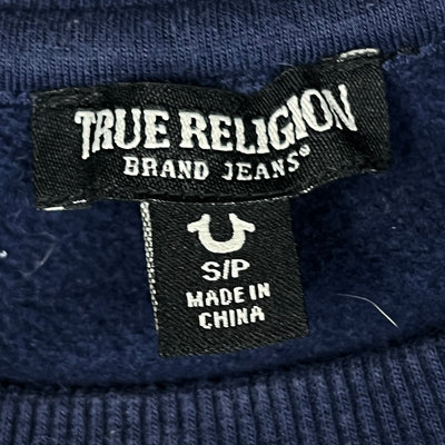 navyblue True Religion sweater {S}