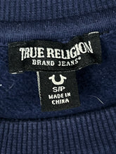 Load image into Gallery viewer, navyblue True Religion sweater {S}
