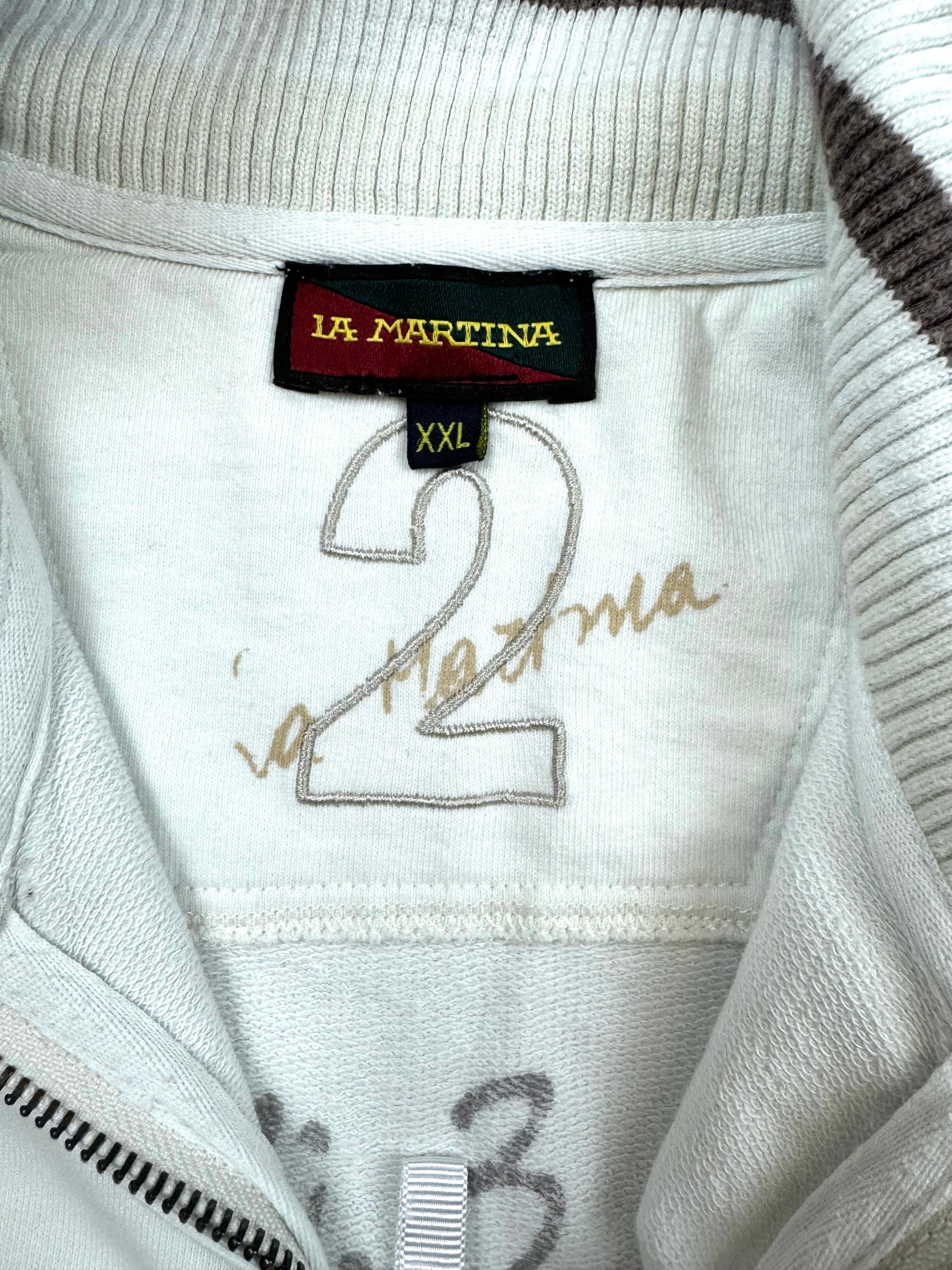 vintage La Martina sweatjacket {XL}