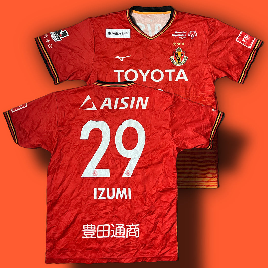 vintage Mizuno Nagoya Grampus IZUMI29 home jersey {M}