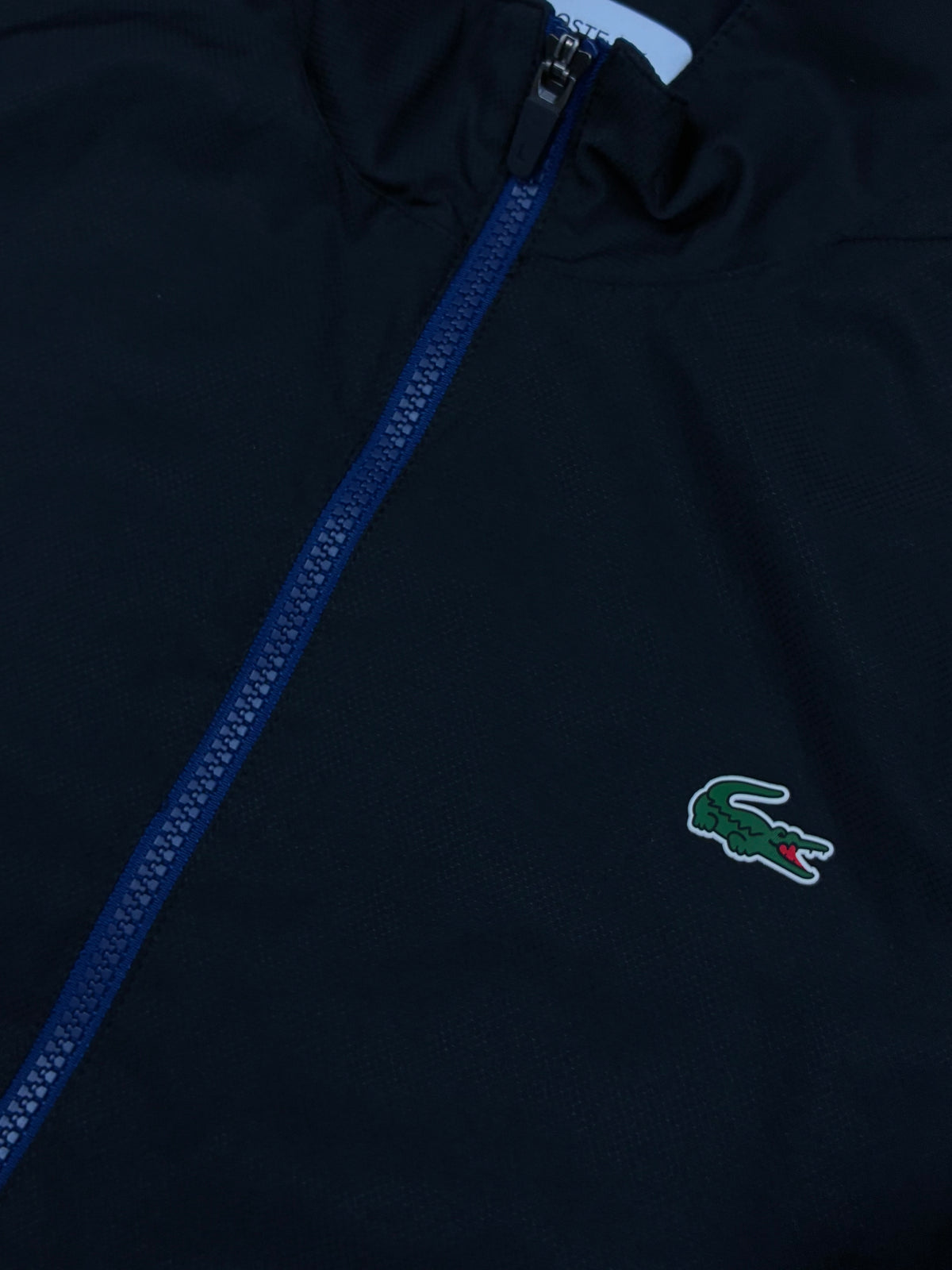 black Lacoste windbreaker {M}