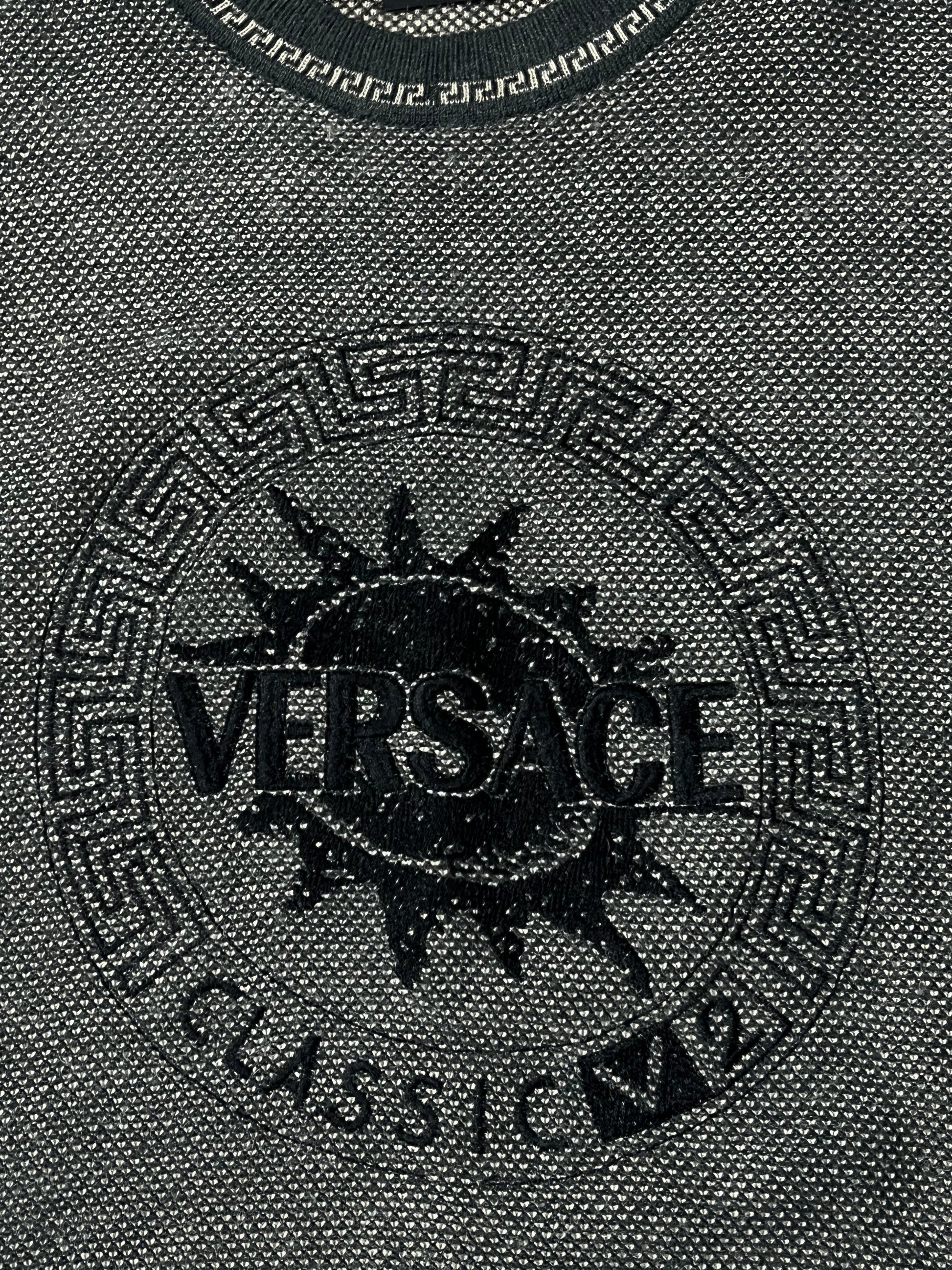 vintage Versace knittedsweater {M-L}