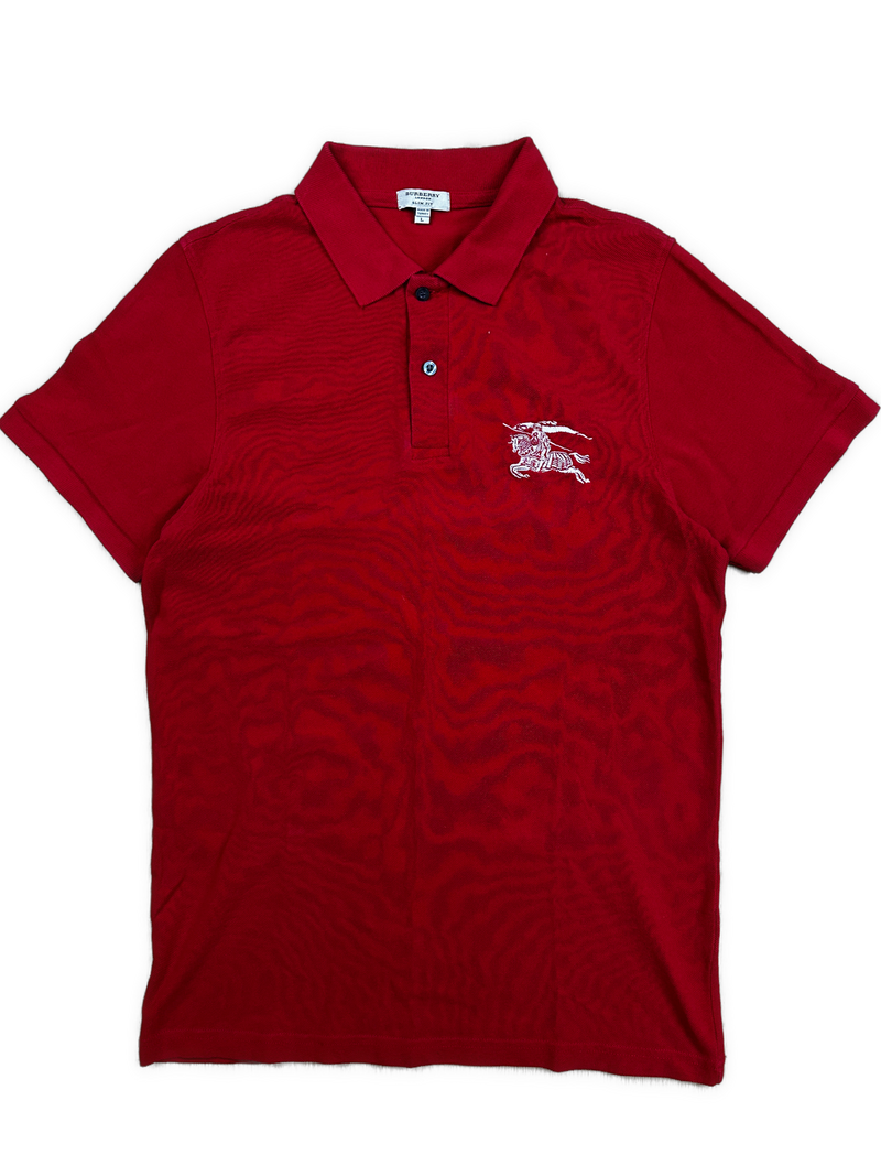 vintage Burberry polo {L}
