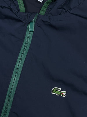 navyblue Lacoste windbreaker {S}