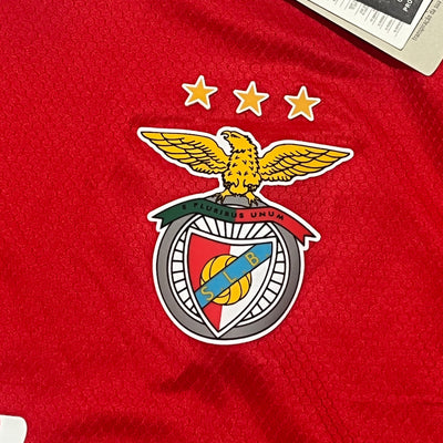 red Adidas SL Benfica 2021-2022 home jersey {S,M}