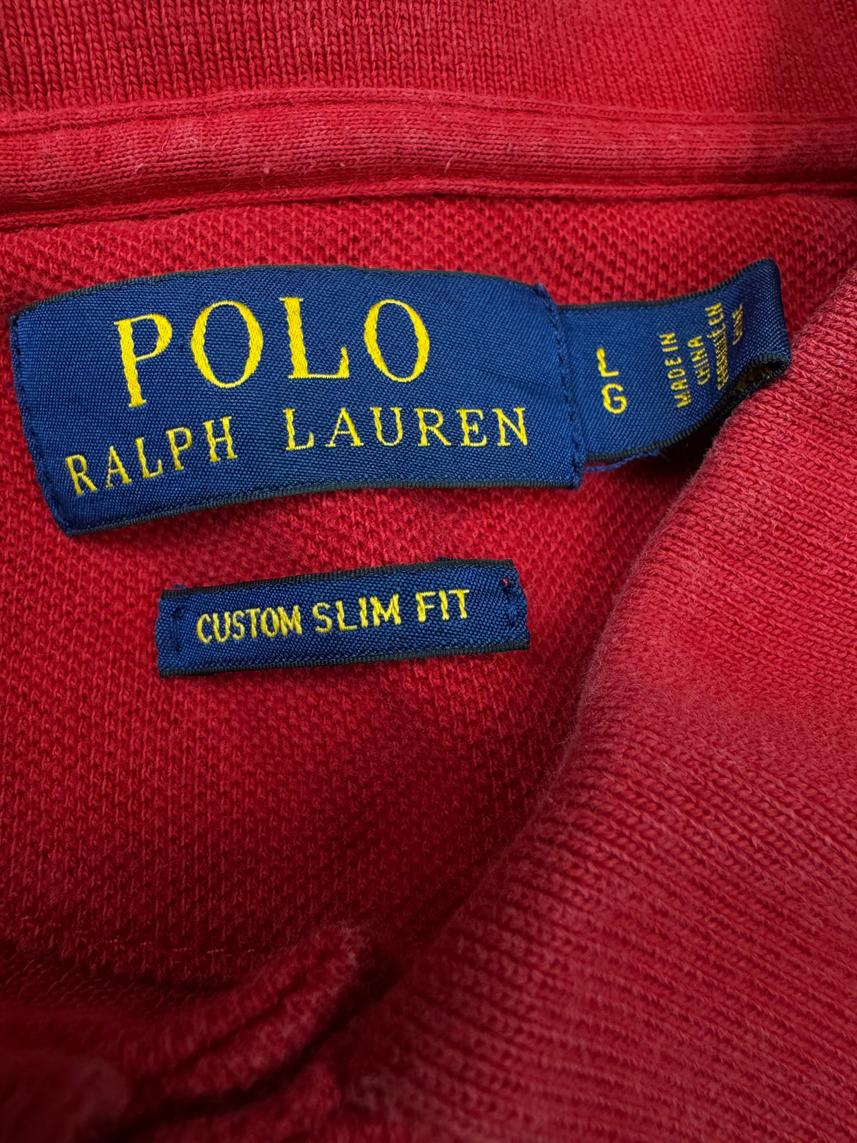vintage Polo Ralph Lauren polo {L}