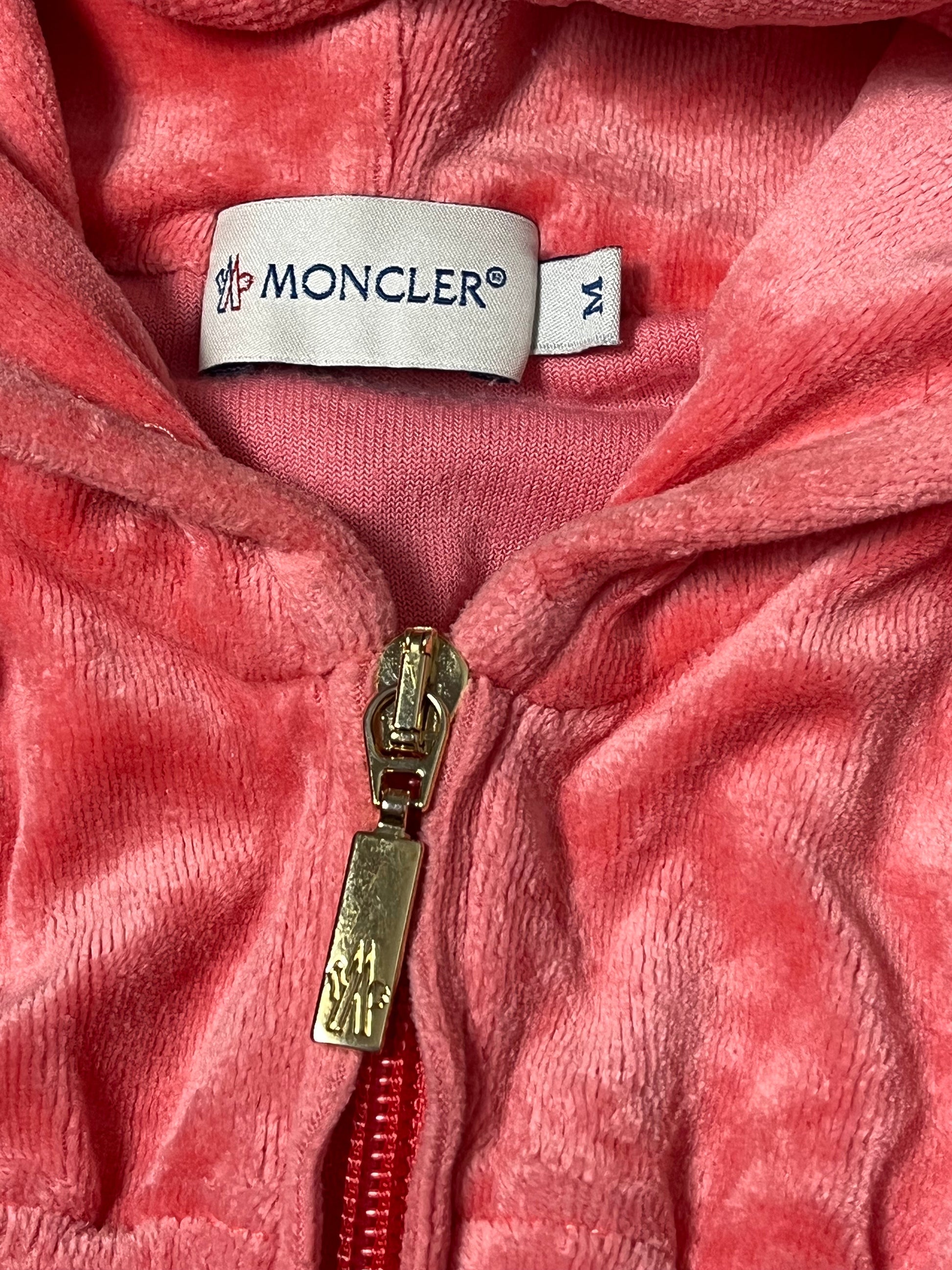 vintage pink Moncler sweatjacket {S}