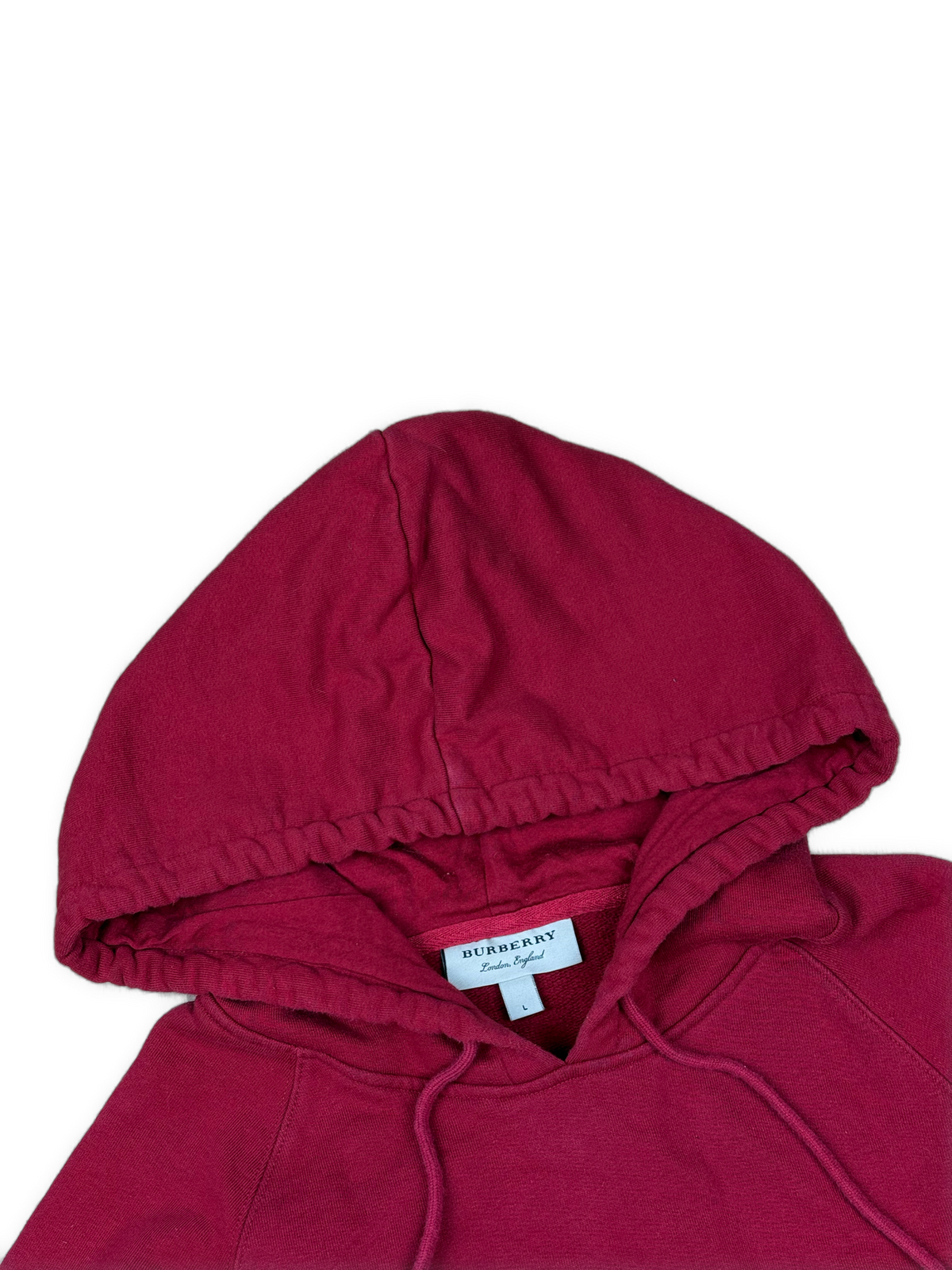 vintage Burberry hoodie {L}