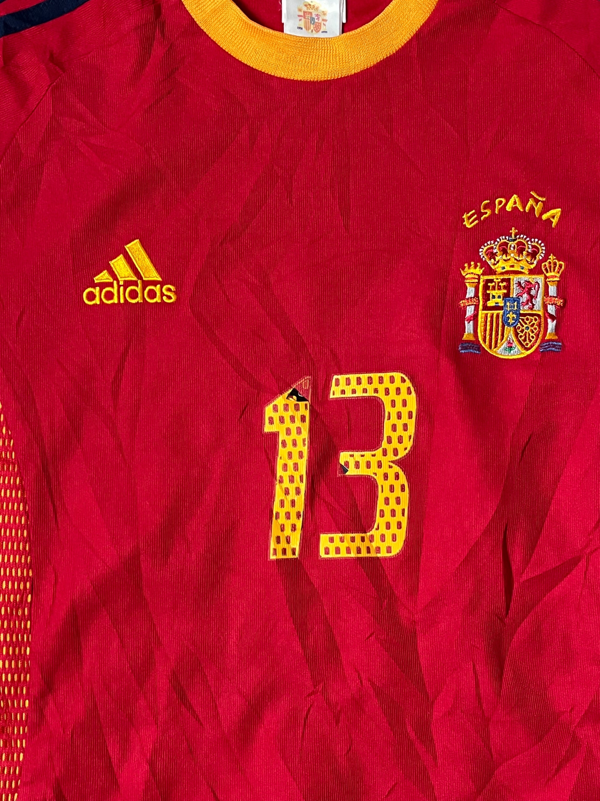 vintage Adidas Spain 2004 home jersey {XL}