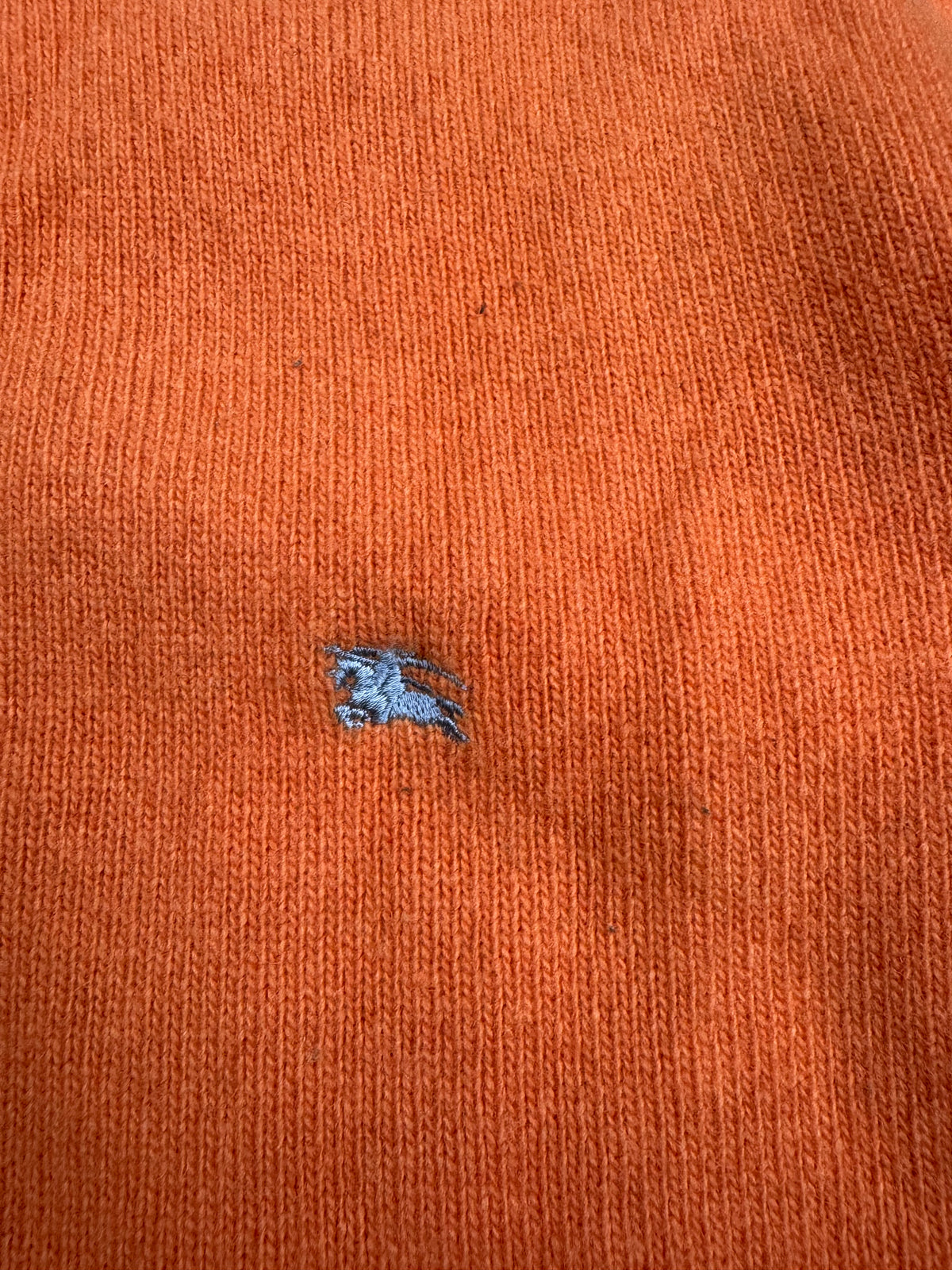 vintage Burberry quarterzip {L}