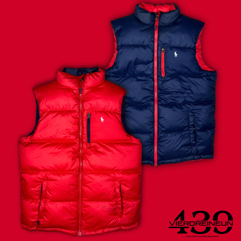 vintage reversible Polo Ralph Lauren vest {S}