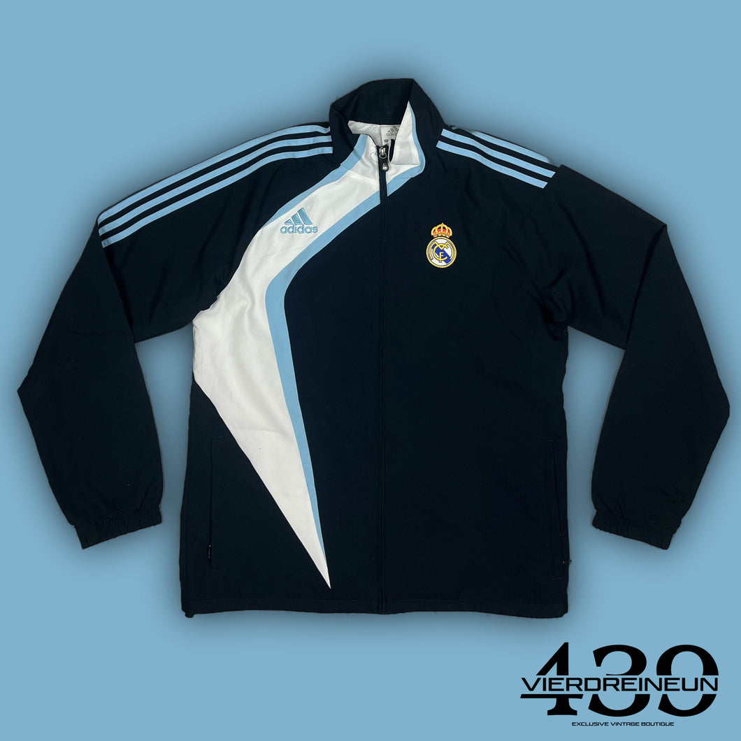 vintage Adidas Real Madrid windbreaker {L}