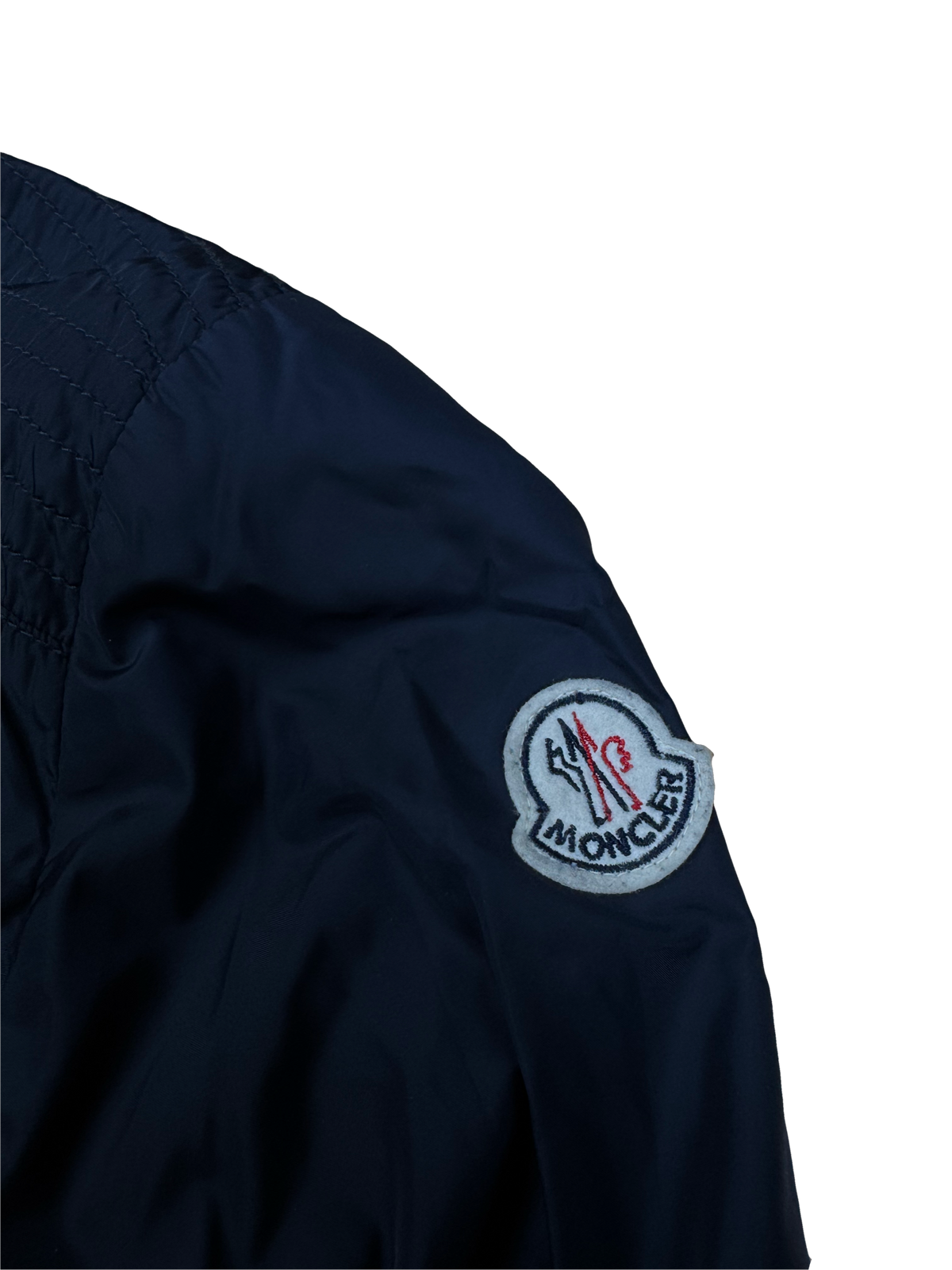 vintage navyblue Moncler windbreaker {XL}