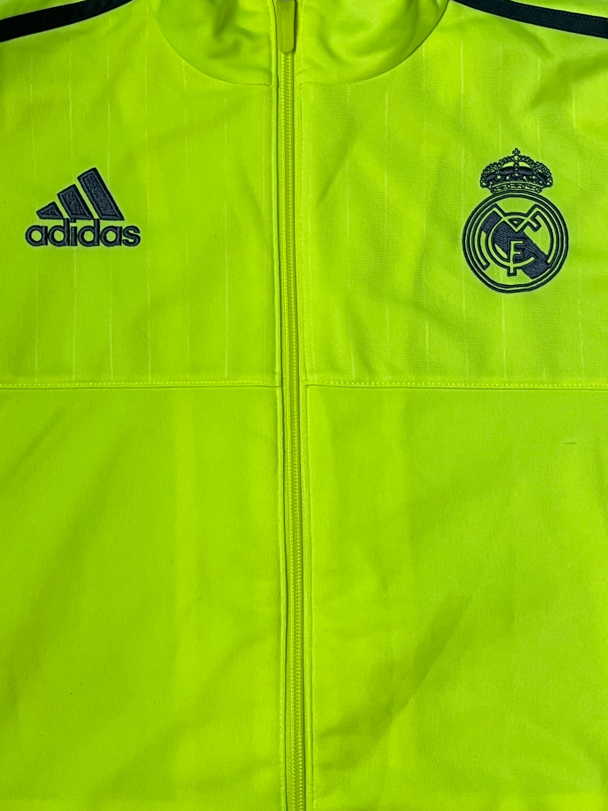 vintage Adidas Real Madrid trackjacket {L}