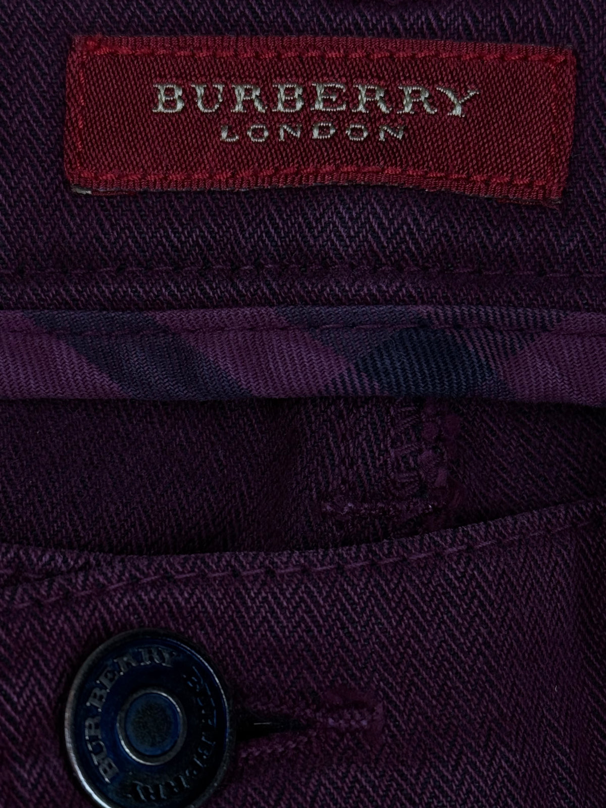 vintage Burberry jeans {S}