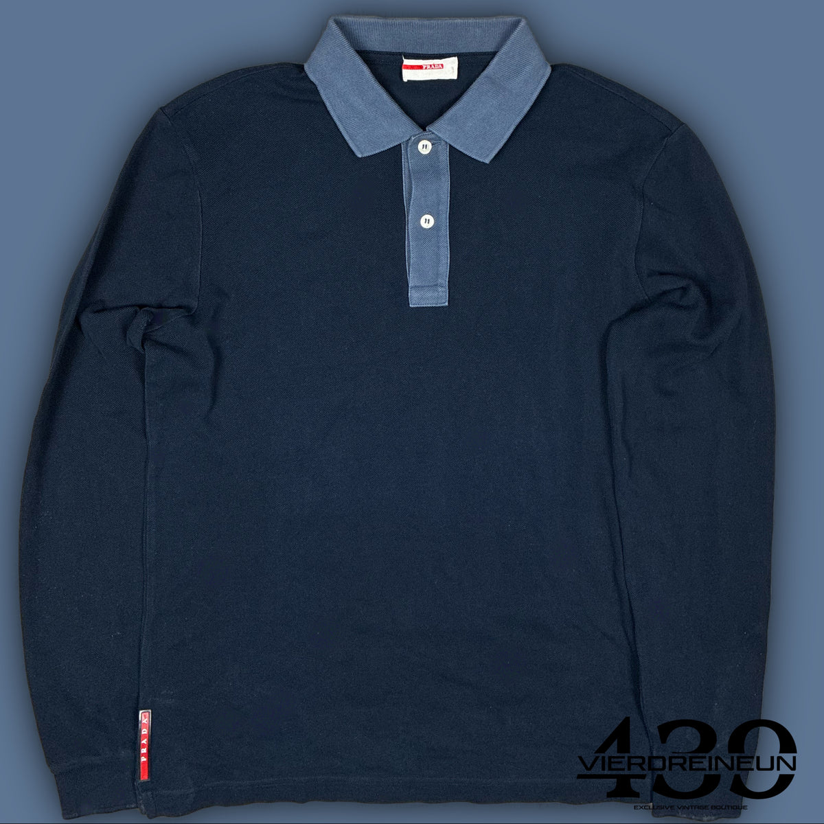 vintage Prada polo long {M}