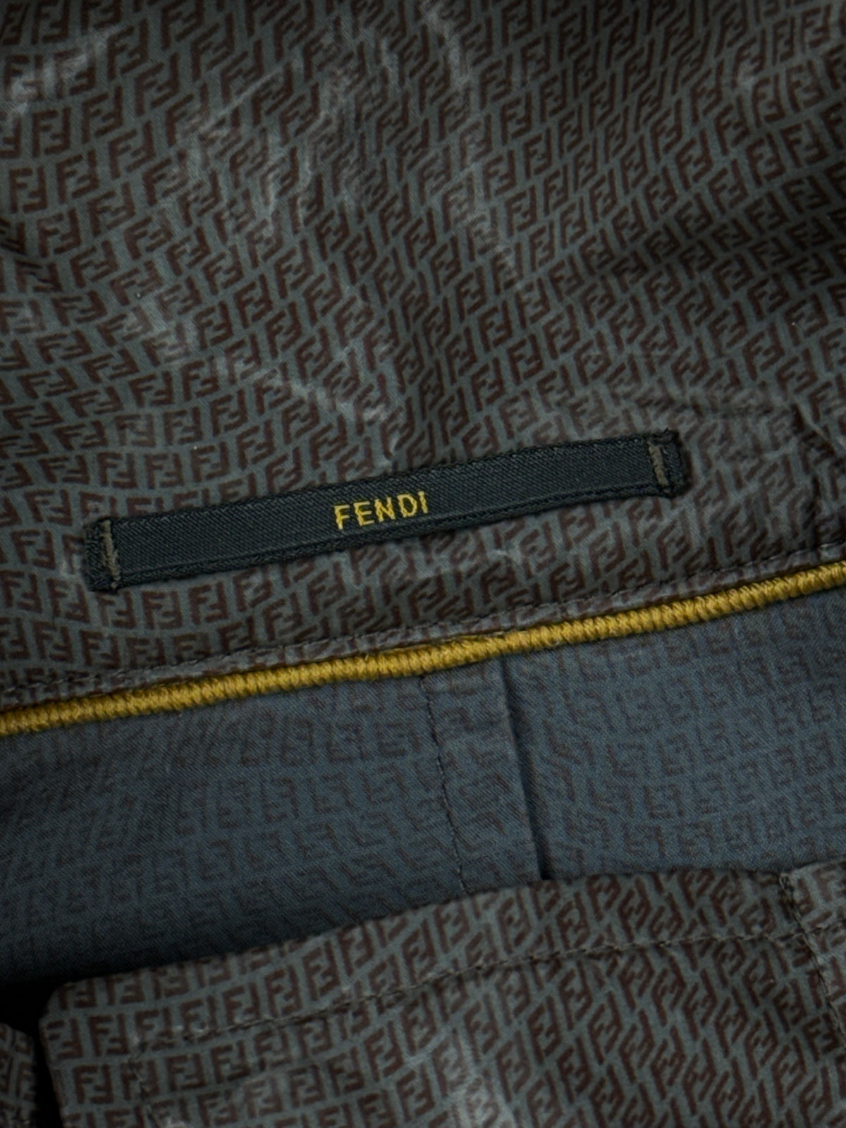 vintage Fendi monogram windbreaker {M}