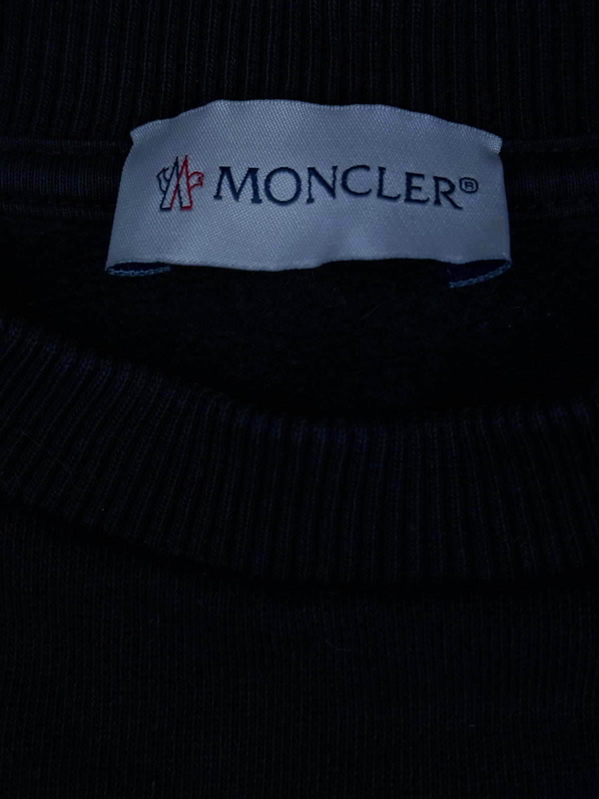 black Moncler sweater {XS}