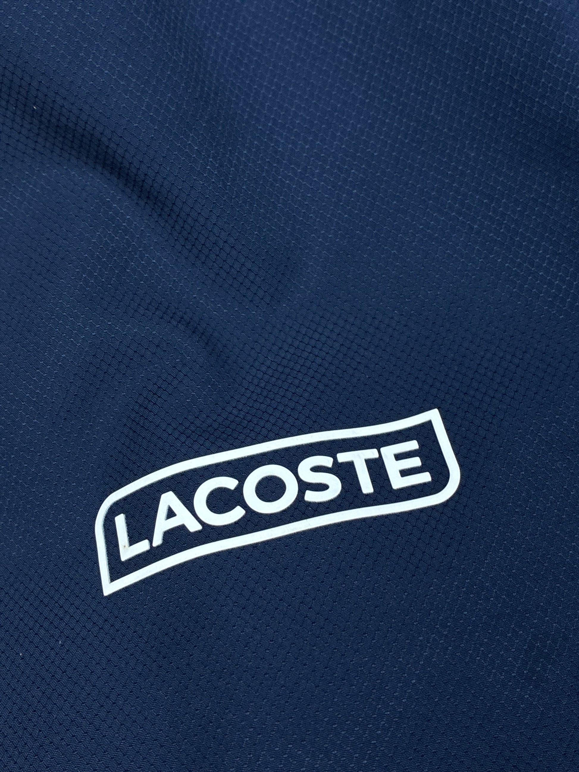 navyblue Lacoste windbreaker {S}