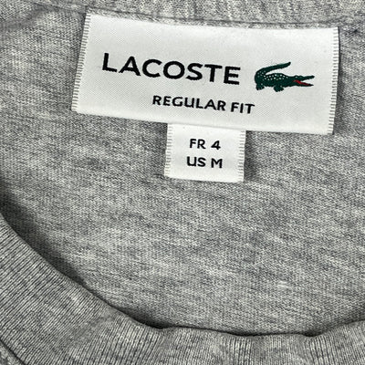 grey Lacoste t-shirt {M}