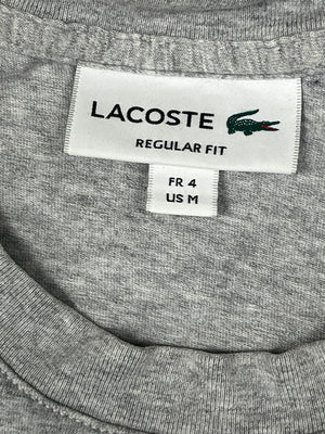 grey Lacoste t-shirt {M}