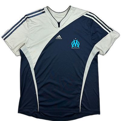 vintage Adidas Olympique Marseille trainingjersey {L}
