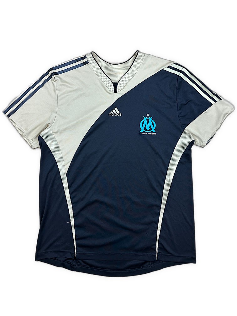 vintage Adidas Olympique Marseille trainingjersey {L}