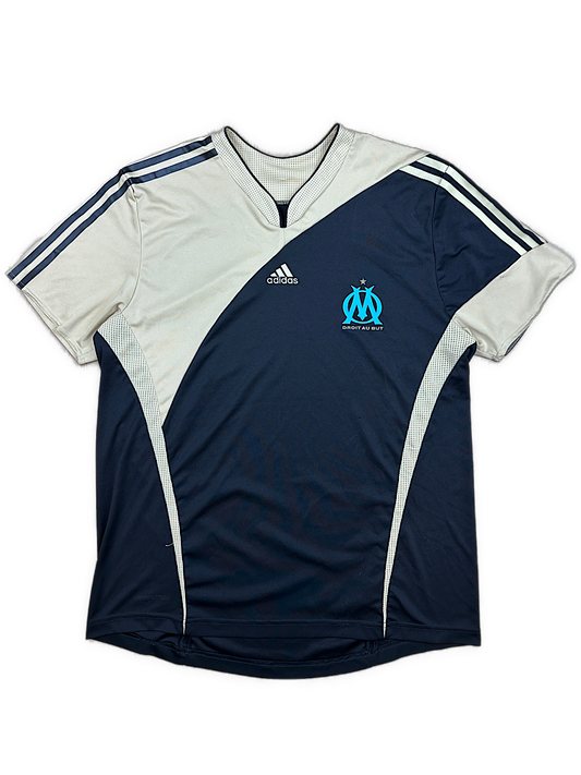 vintage Adidas Olympique Marseille trainingjersey {L}