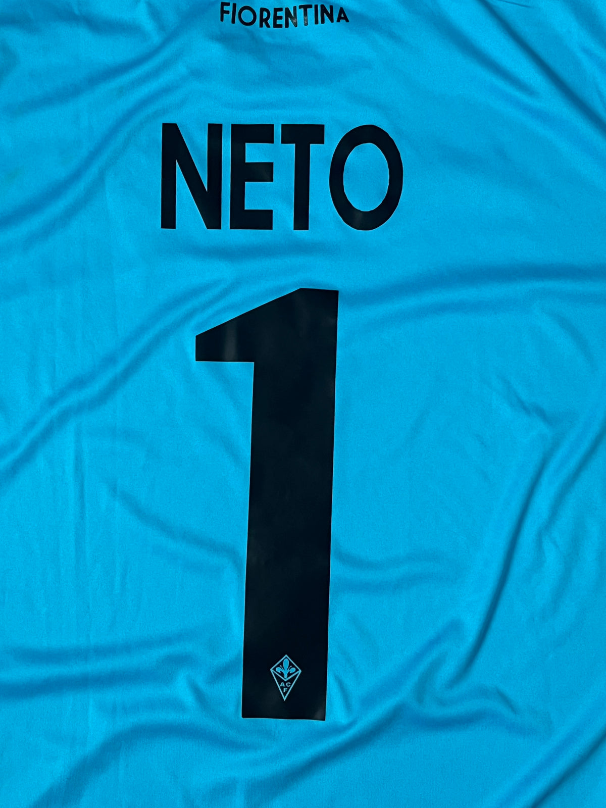 vintage Joma Ac Florenz NETO1 2013-2014 3rd jersey {L}