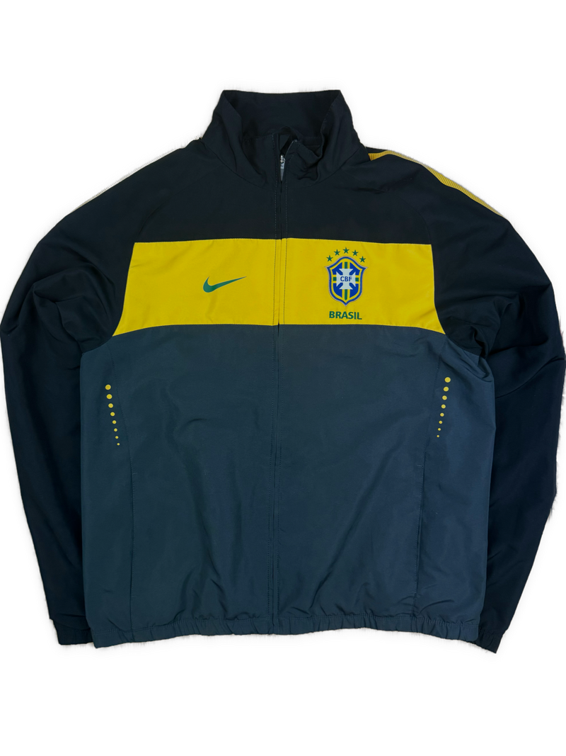 vintage Nike Brasil windbreaker {L}