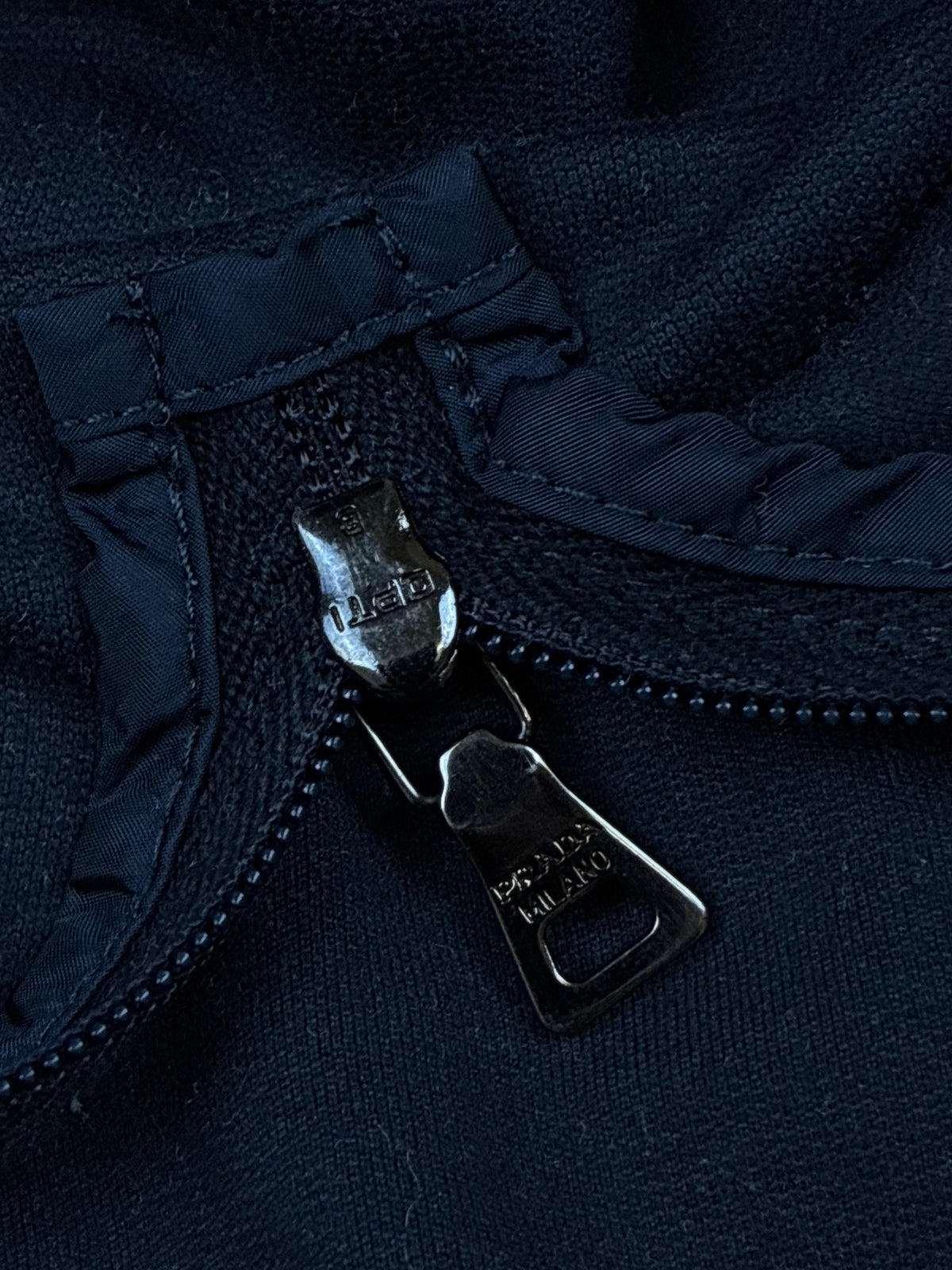 vintage Prada quarterzip {S}
