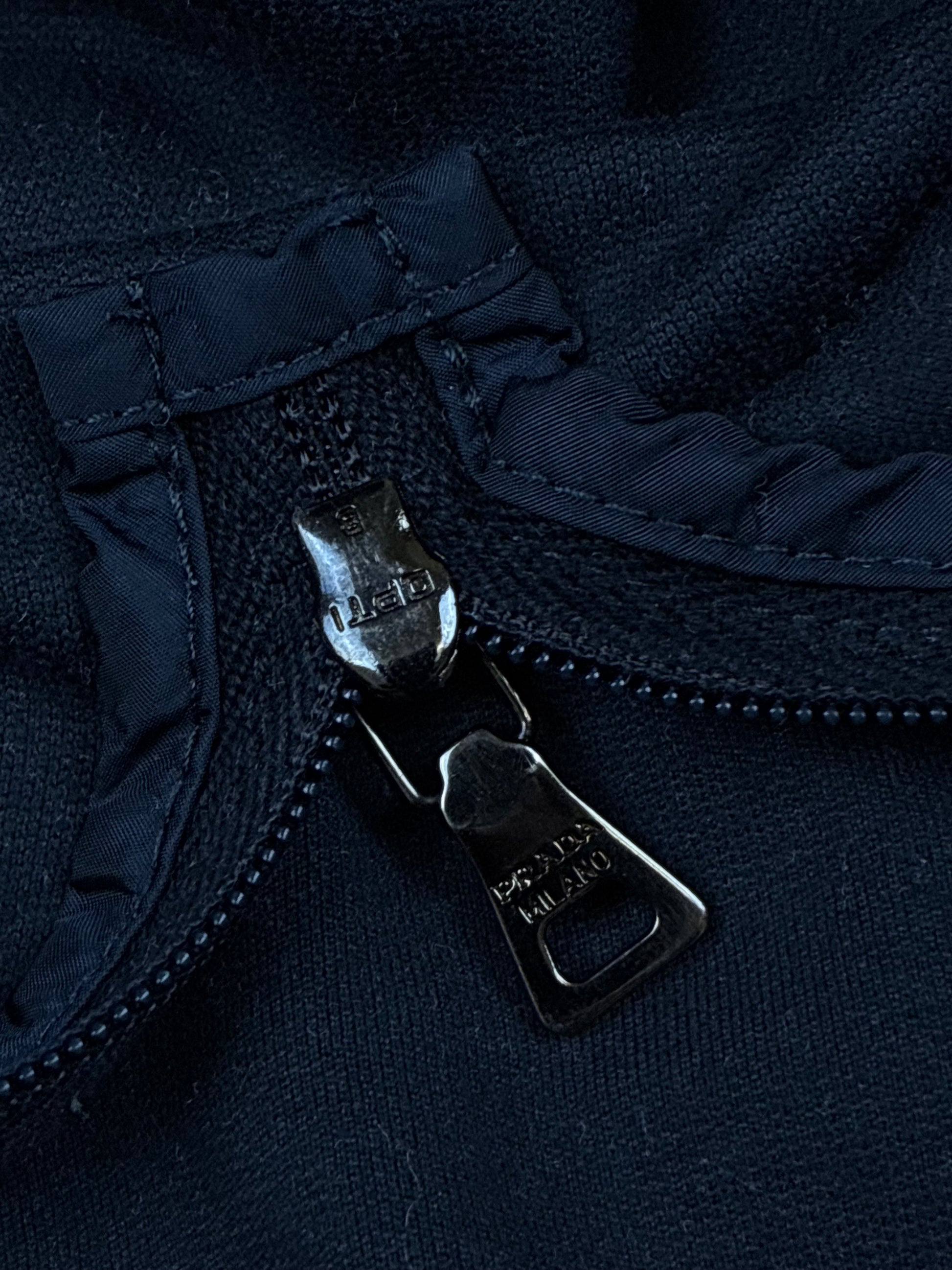 vintage Prada quarterzip {S}