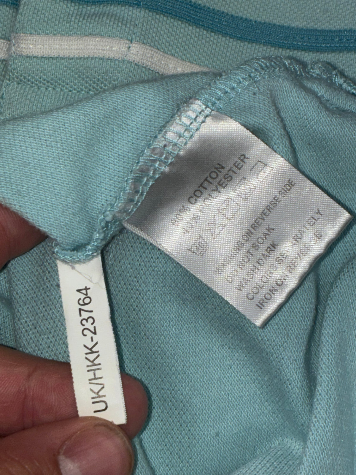 vintage YSL Yves Saint Laurent spellout polo {M}