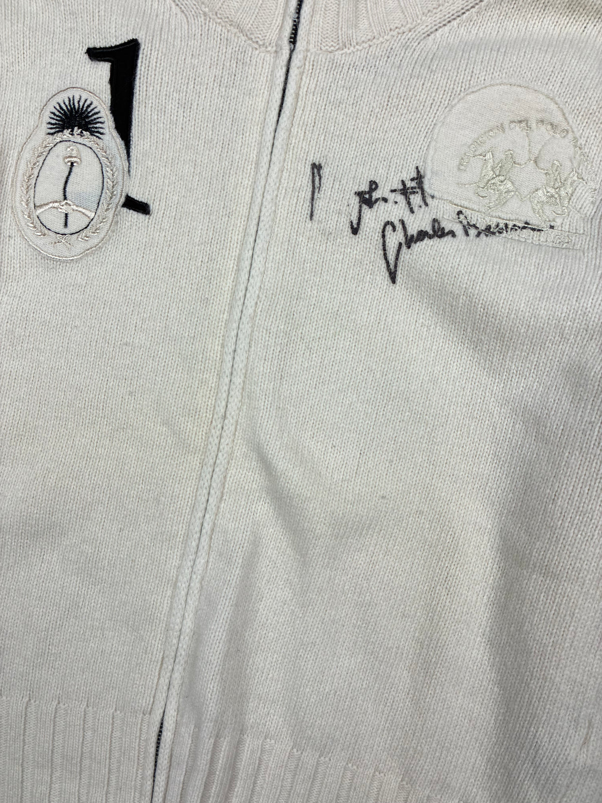 vintage La Martina sweatjacket {S}