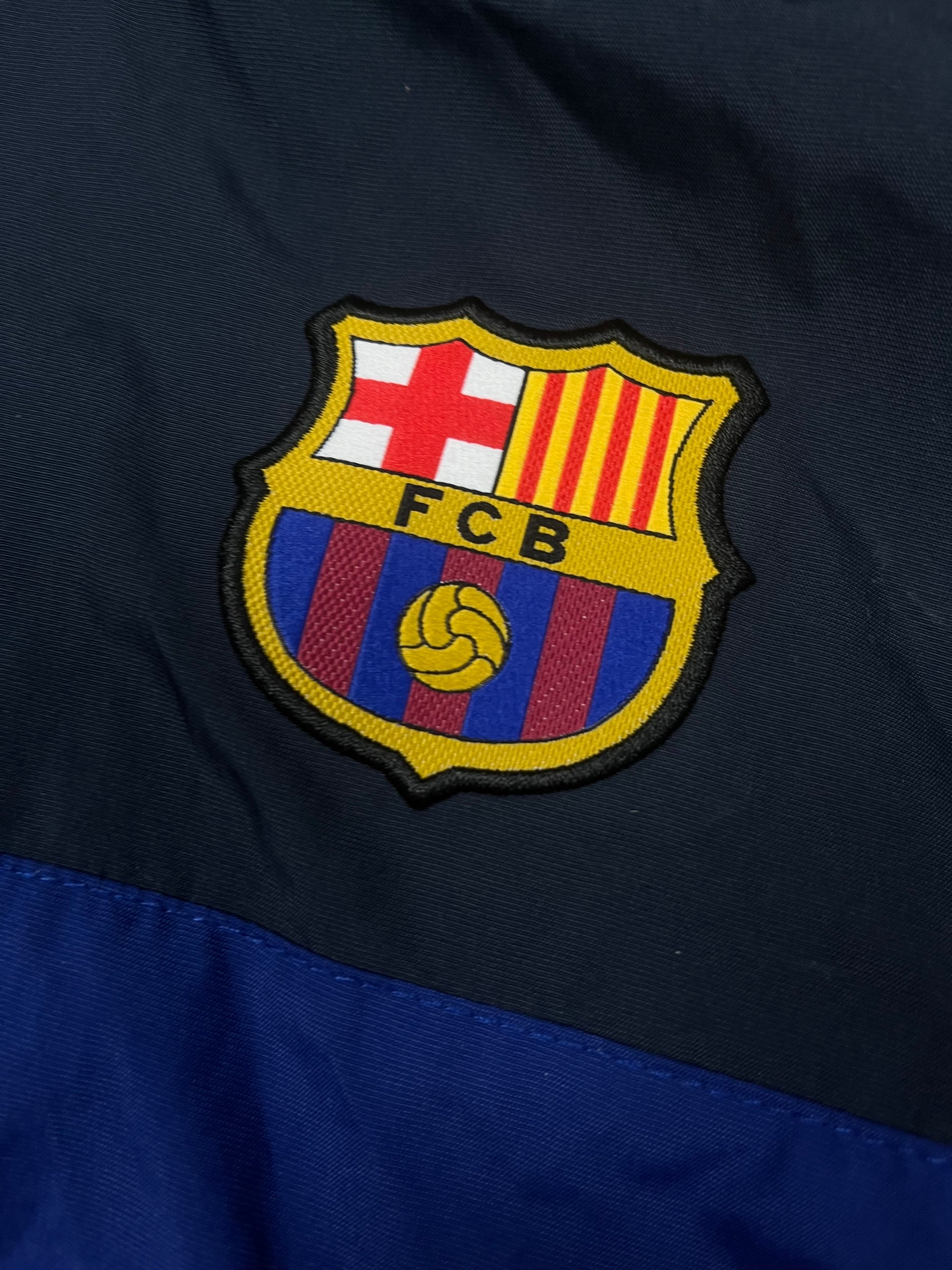 vintage Nike Fc Barcelona windbreaker {S}