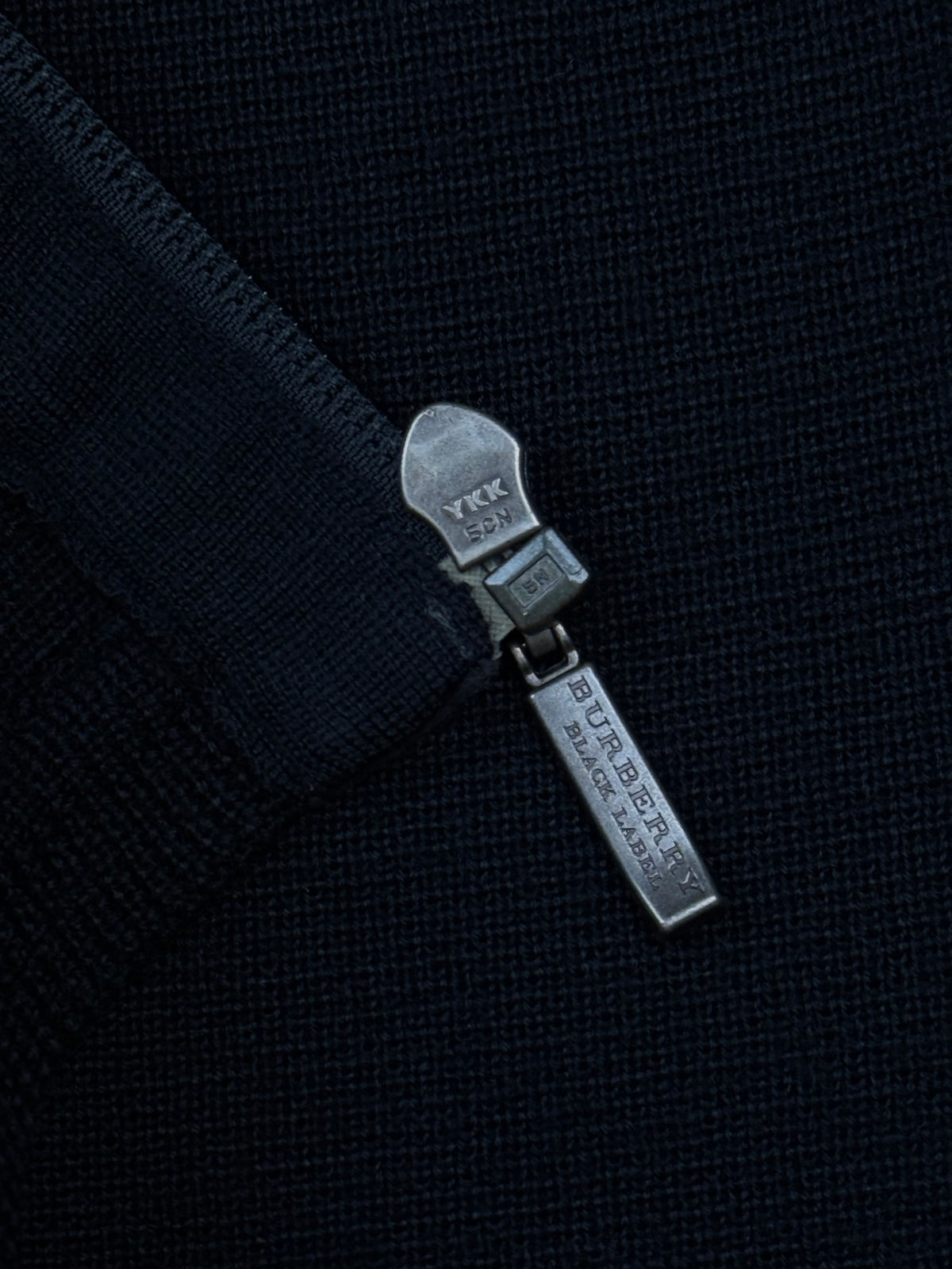 vintage Burberry Black Label sweatjacket {M}