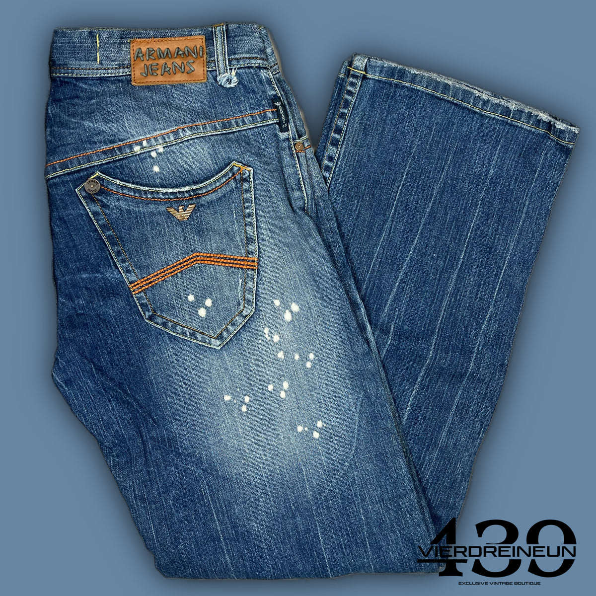 vintage Armani jeans {L}