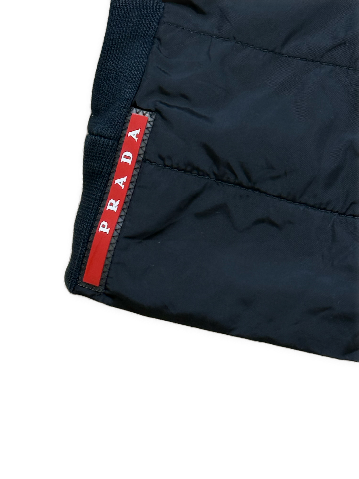 vintage Prada hybrid sweatjacket