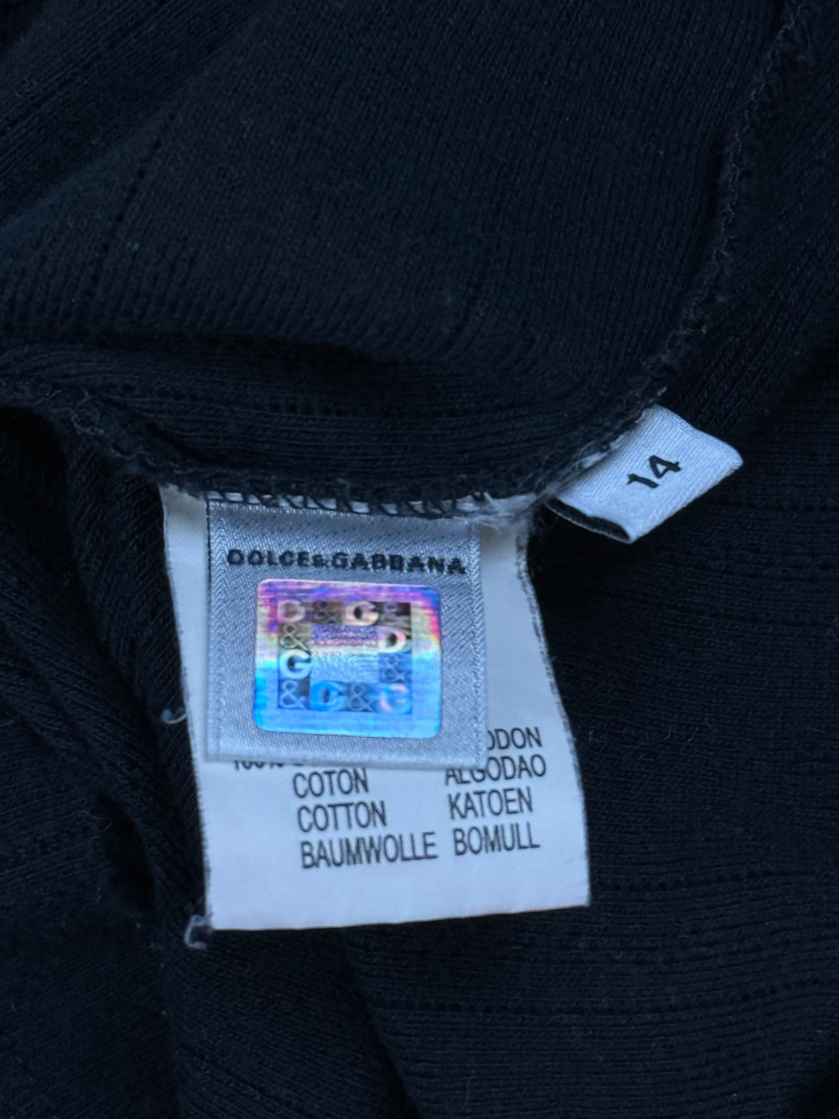 vintage Dolce & Gabbana longsleeve {S}