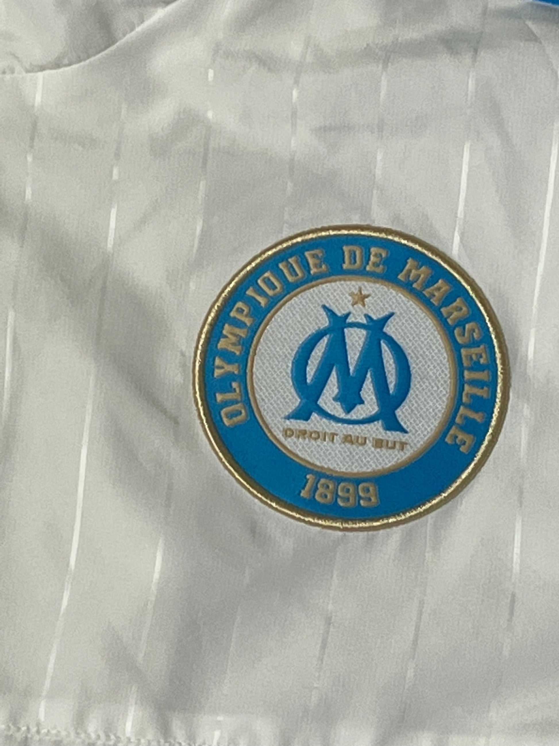 vintage Adidas Olympique Marseille windbreaker {S}