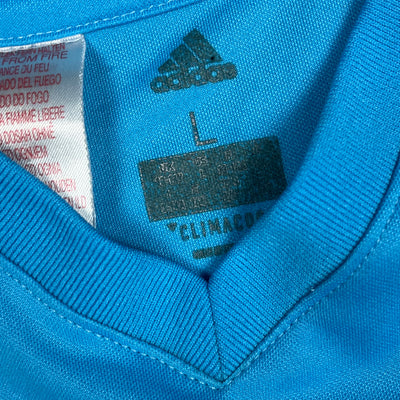 babyblue Adidas Olympique Marseille trainingjersey {XS}