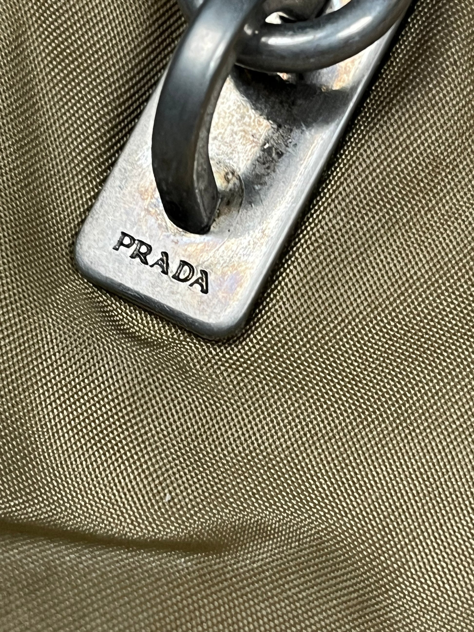 vintage Prada shopper