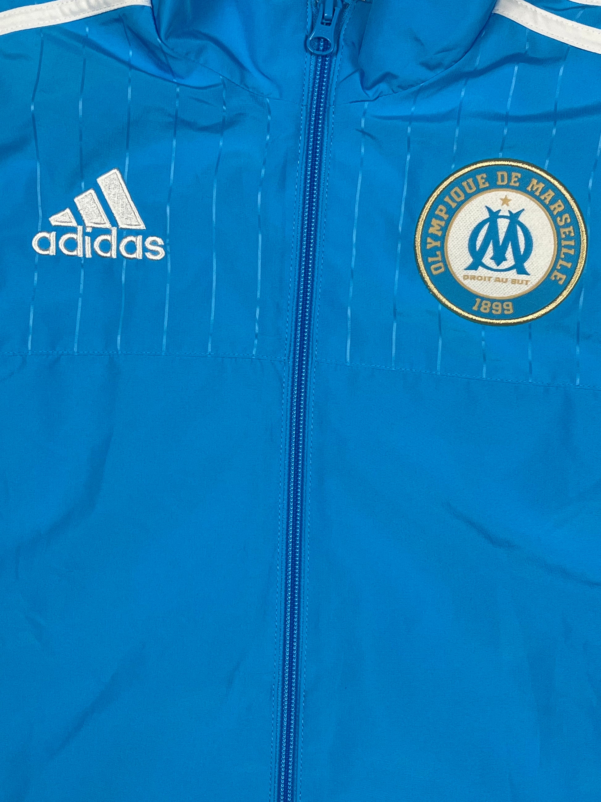 vintage Adidas Olympique Marseille windbreaker {XS}