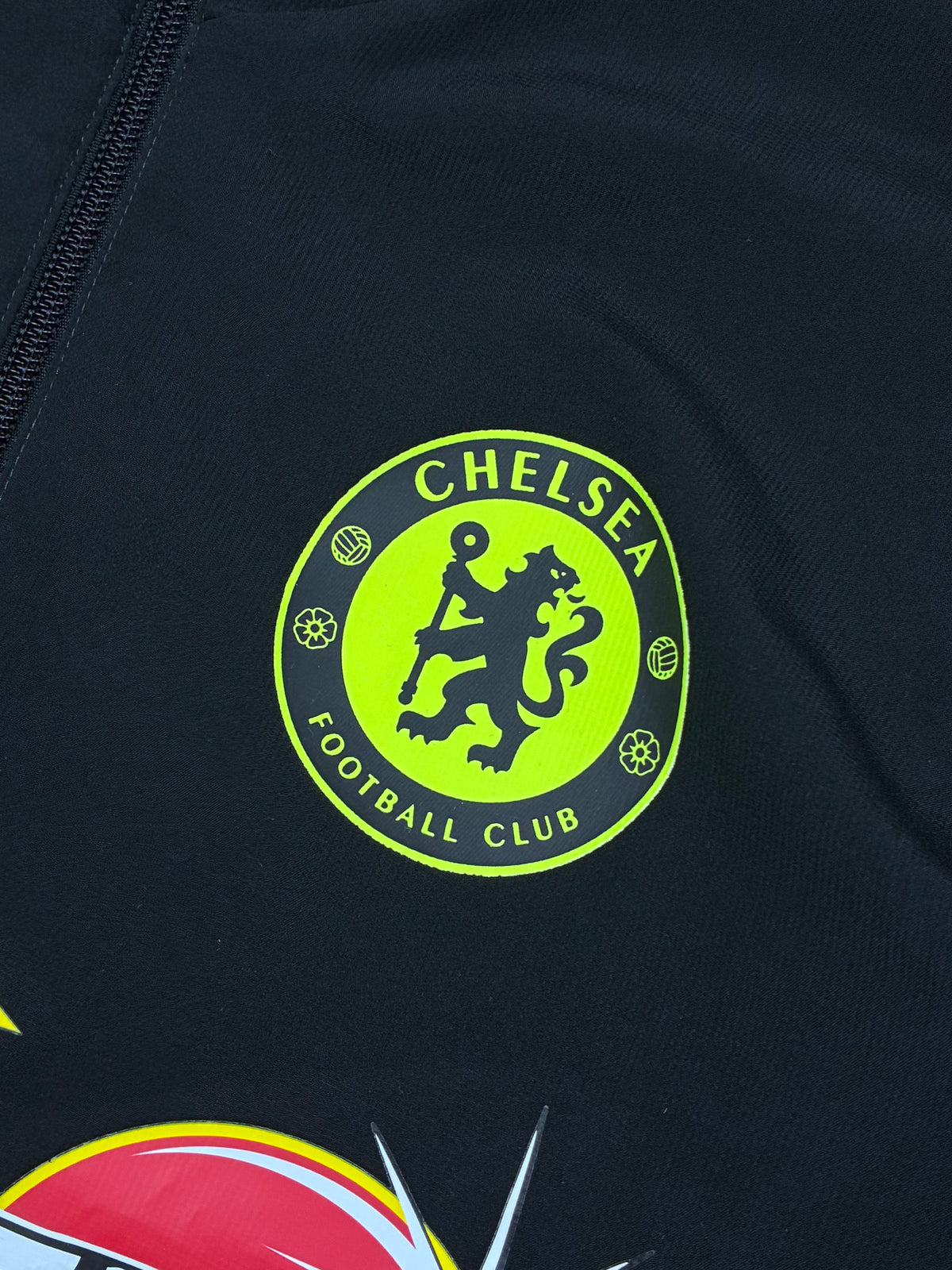 black Adidas Fc Chelsea windbreaker {S}