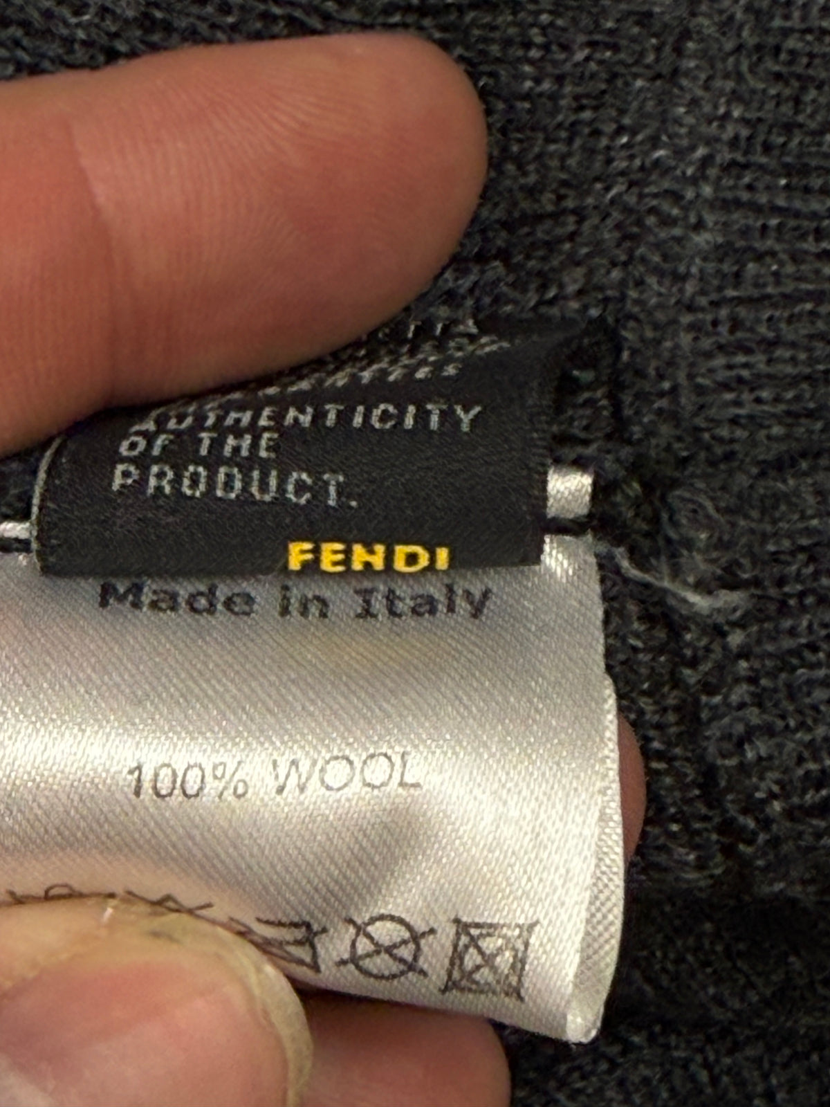 vintage Fendi knittedsweater {XL}