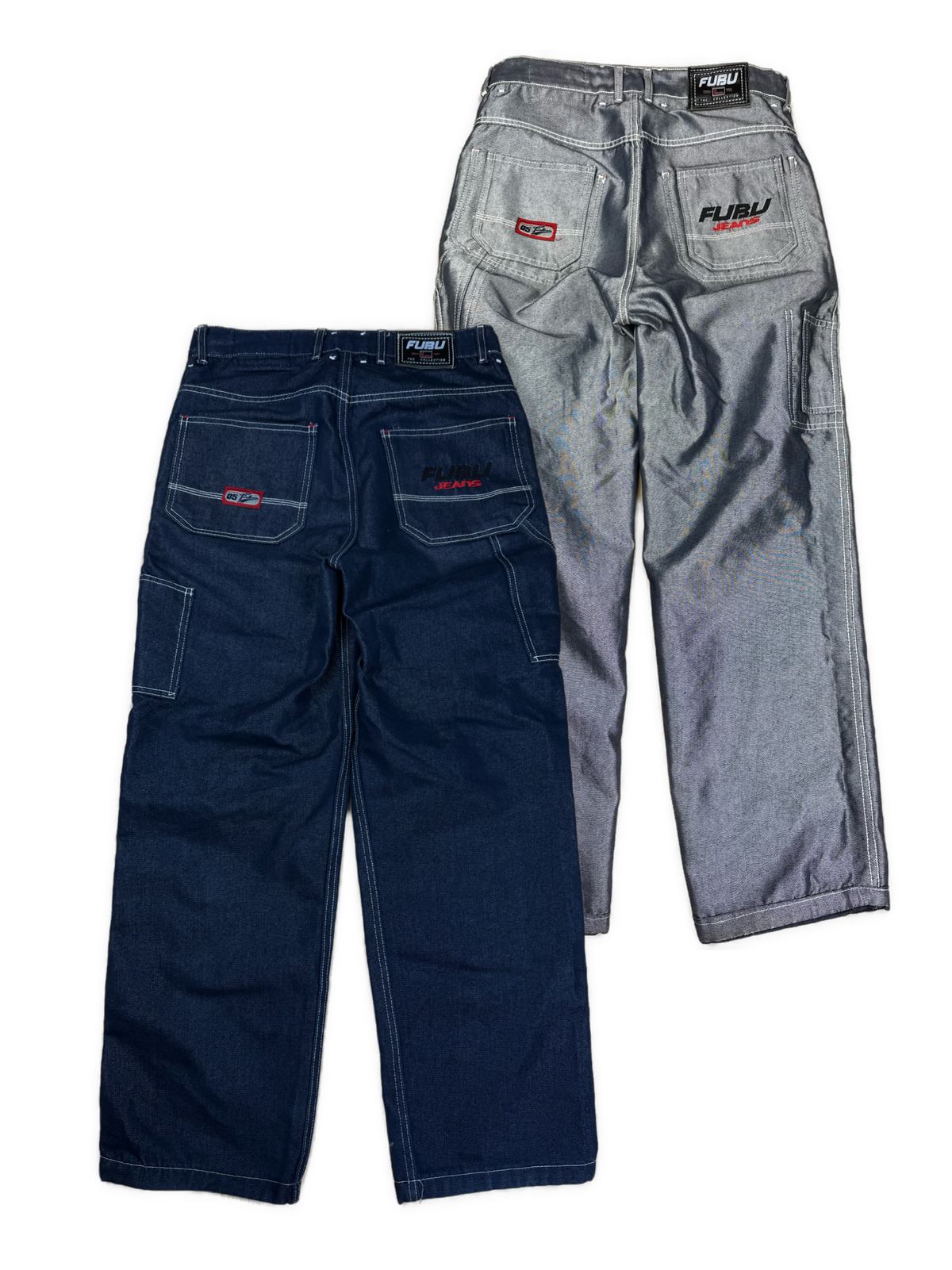 vintage reversible Fubu jeans {S}